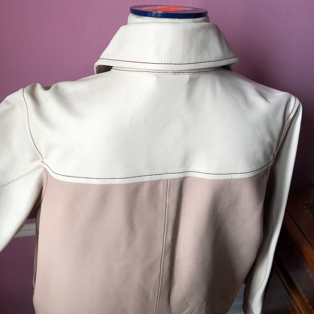 Scotch&Soda blush Pink Leather Jacket - Picture 13 of 15